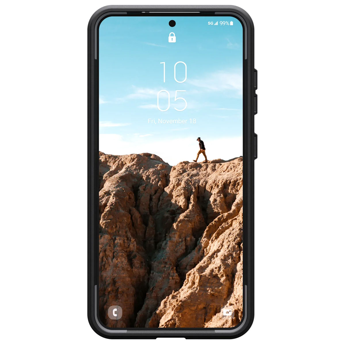 UAG Civilian Backcover MagSafe Samsung Galaxy S25 - Zwart - Afbeelding 4