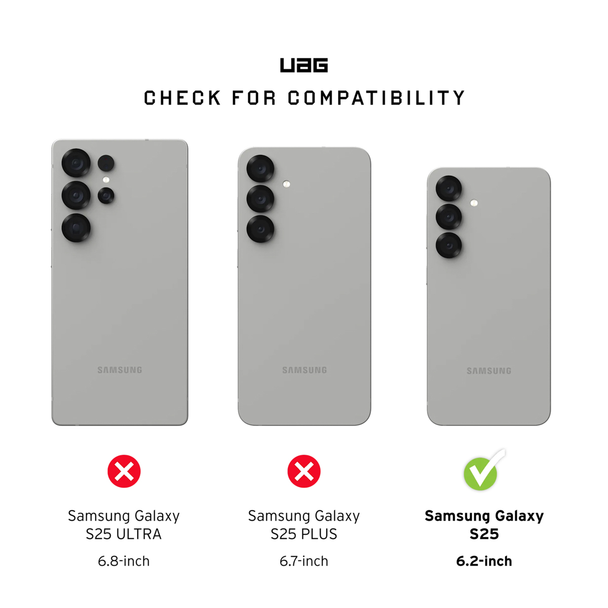 UAG Civilian Backcover MagSafe Samsung Galaxy S25 - Zwart - Afbeelding 7