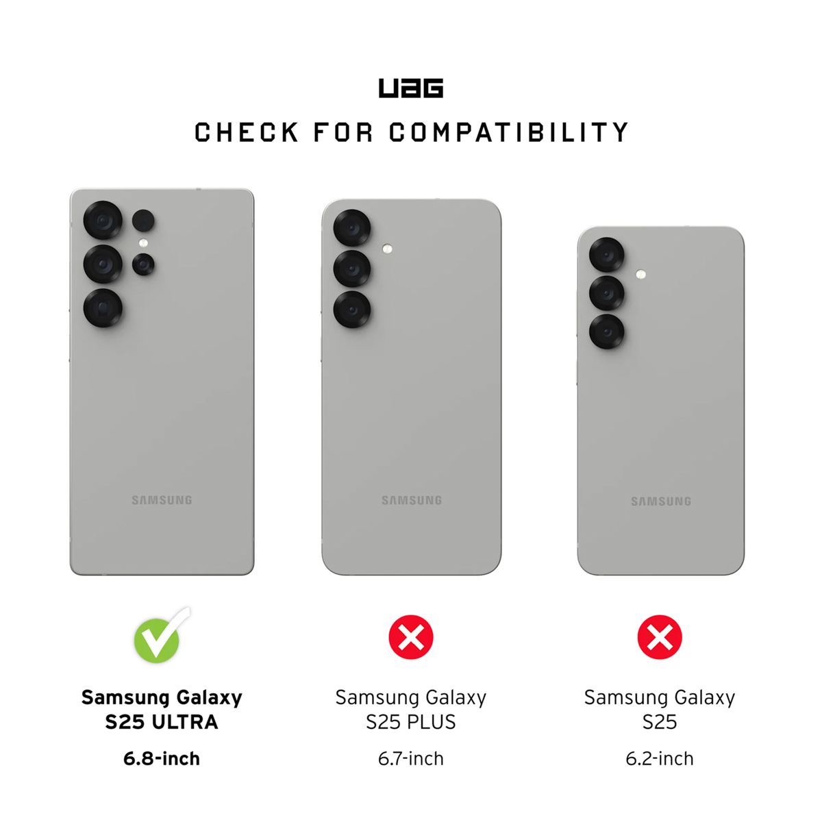 UAG Pathfinder Backcover MagSafe Samsung Galaxy S25 Ultra - Zwart - Afbeelding 7