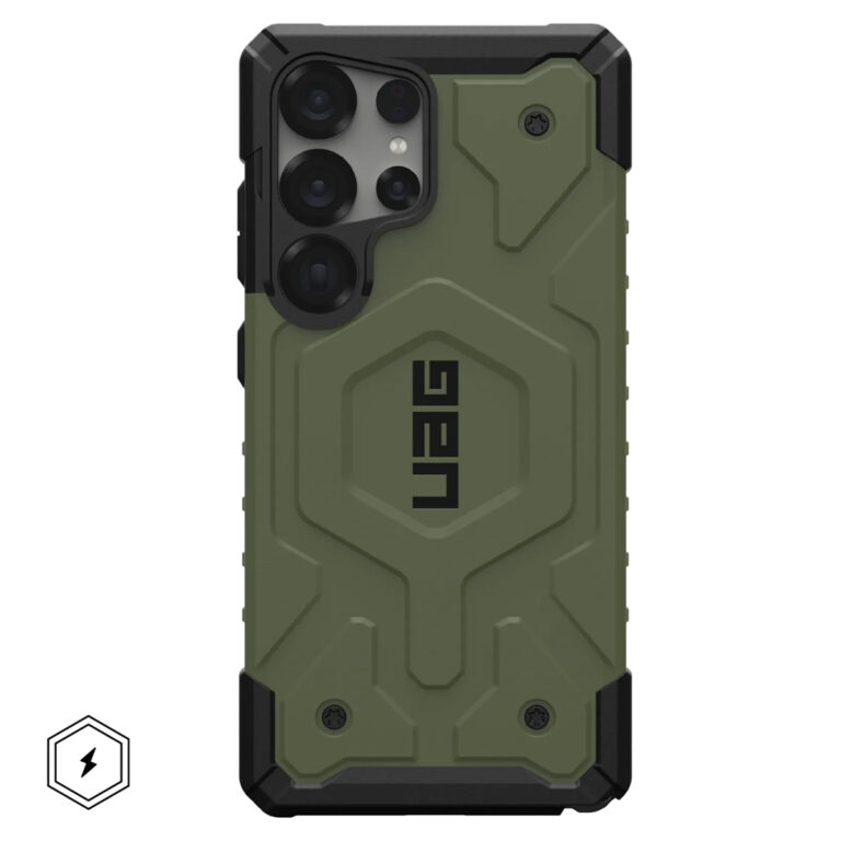 UAG Pathfinder Backcover MagSafe Samsung Galaxy S25 Ultra - Olive Drab - Afbeelding 4