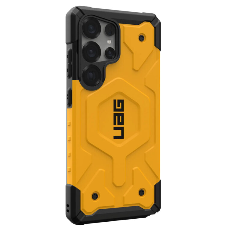 UAG Pathfinder Backcover MagSafe Samsung Galaxy S25 Ultra - Heritage Yellow - Afbeelding 5