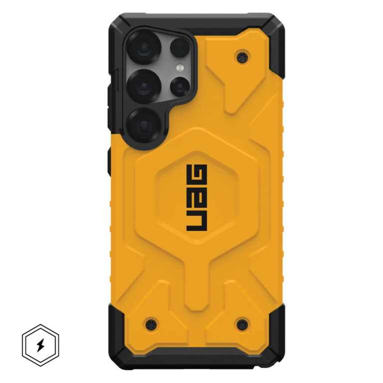 UAG Pathfinder Backcover MagSafe Samsung Galaxy S25 Ultra - Heritage Yellow - Afbeelding 4