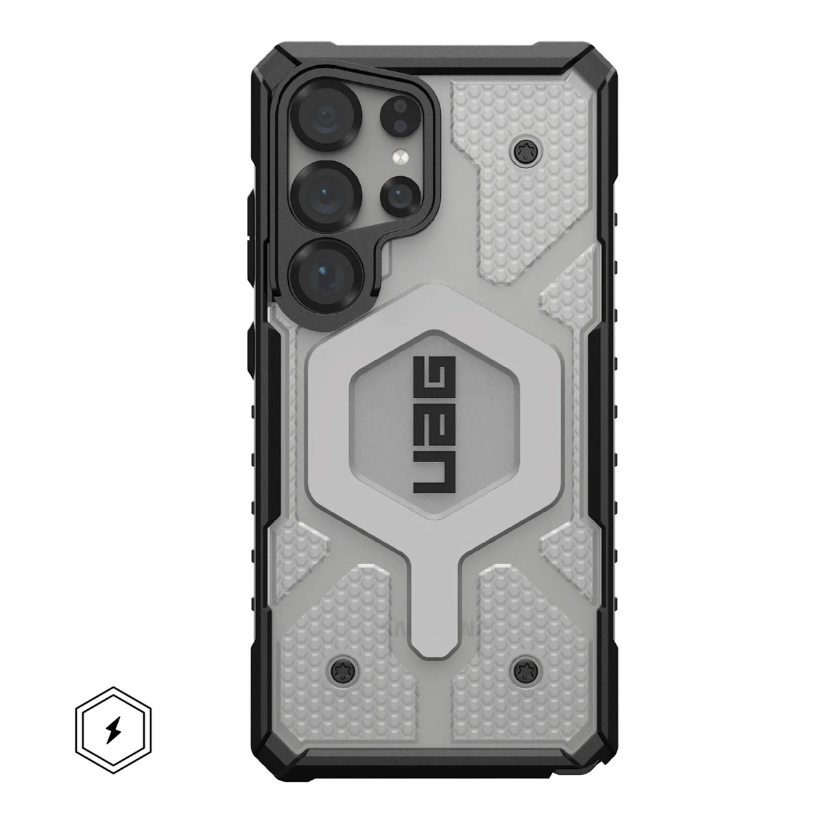 UAG Pathfinder Backcover MagSafe Samsung Galaxy S25 Ultra – Ice / Silver