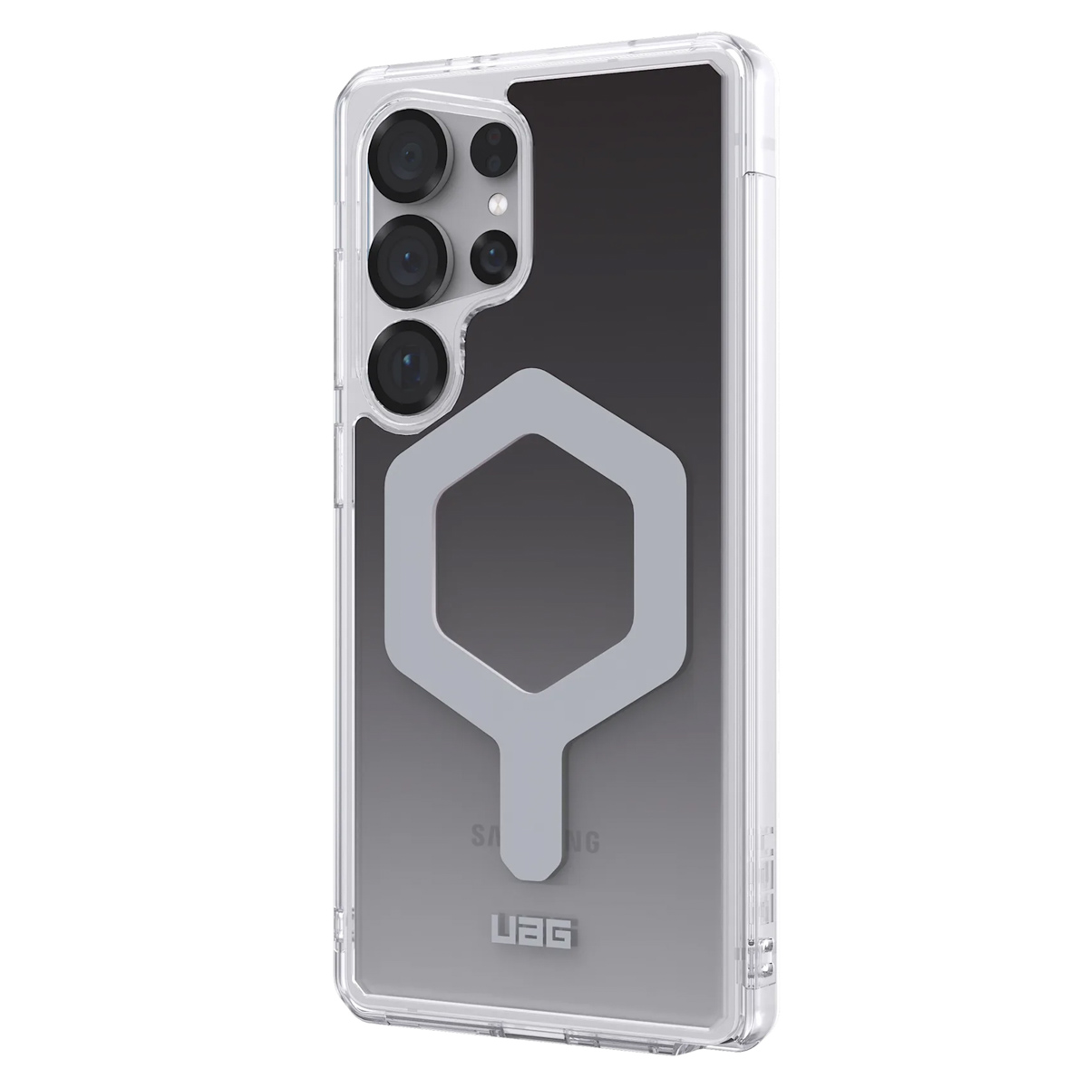 UAG Plyo Pro Backcover Samsung Galaxy S25 Ultra - Black Clear Ombre - Afbeelding 3