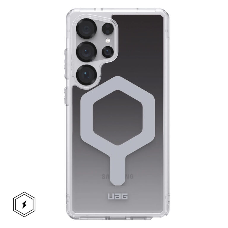UAG Plyo Pro Backcover Samsung Galaxy S25 Ultra - Black Clear Ombre - Afbeelding 4