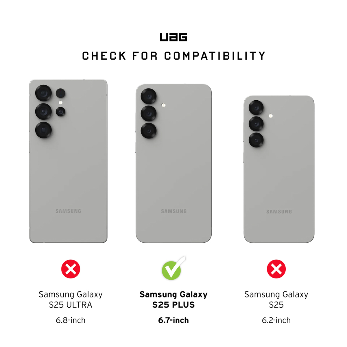 UAG Plyo Pro Backcover Samsung Galaxy S25 Plus - Ice / Silver - Afbeelding 7