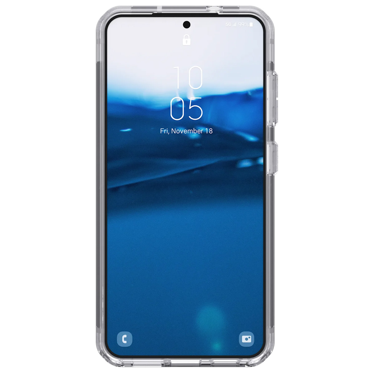 UAG Plyo Pro Backcover Samsung Galaxy S25 - Ice / Silver - Afbeelding 4