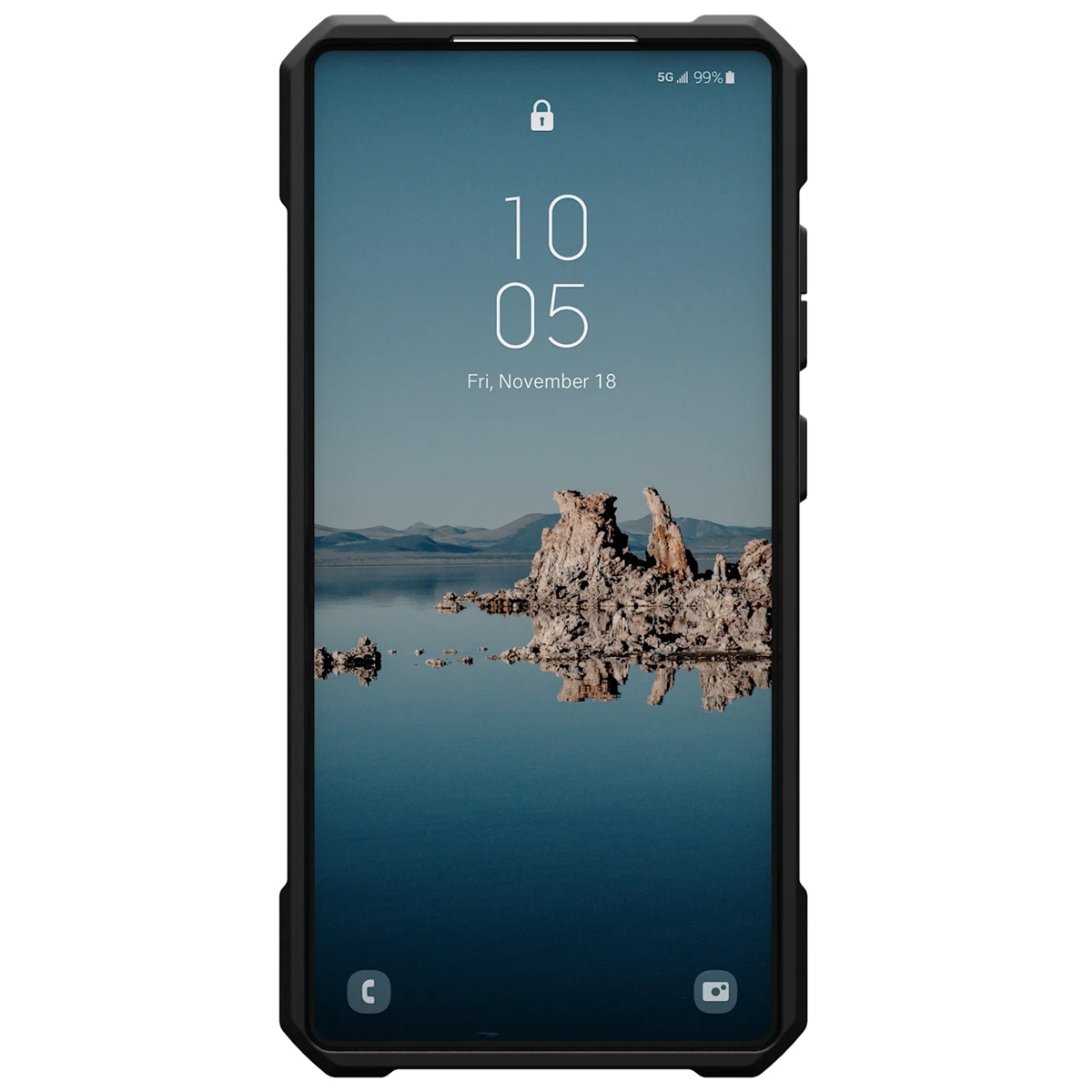 UAG Essential Armor MagSafe Samsung Galaxy S25 Ultra - Zwart - Afbeelding 4