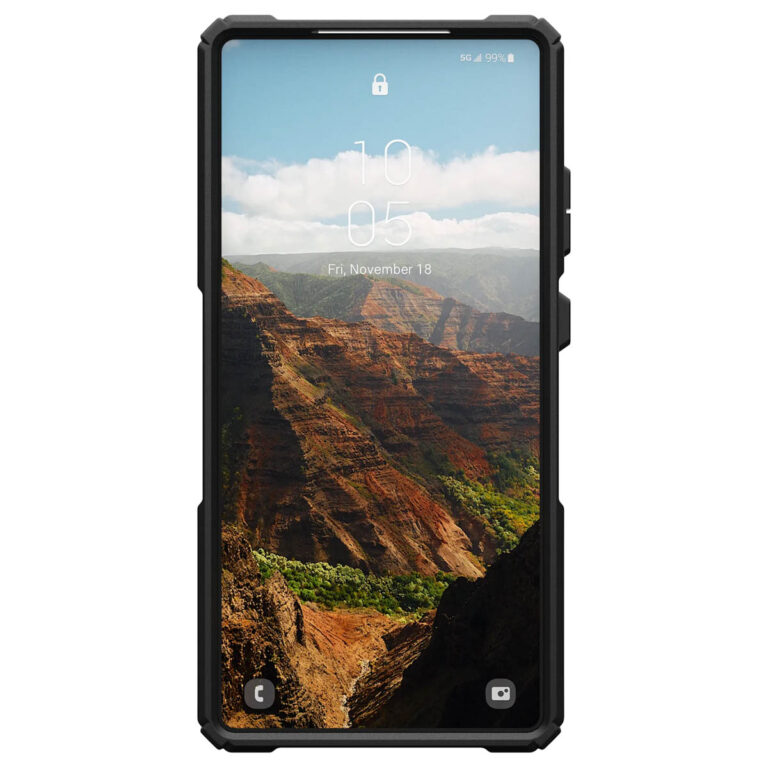UAG Plasma XTE Backcover MagSafe Samsung Galaxy S25 Ultra - Black / Clear - Afbeelding 10