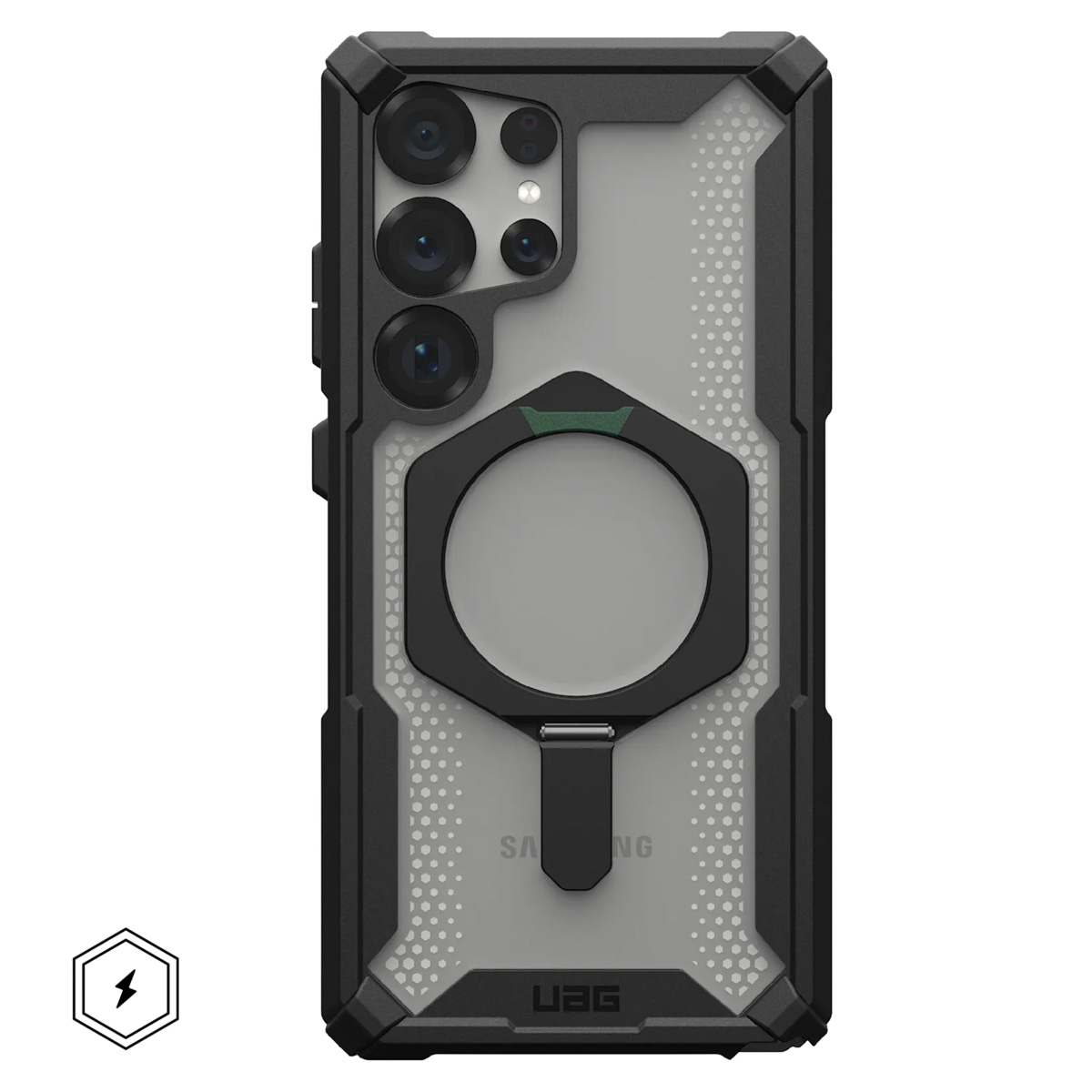 UAG Plasma XTE Backcover MagSafe Samsung Galaxy S25 Ultra – Black / Clear
