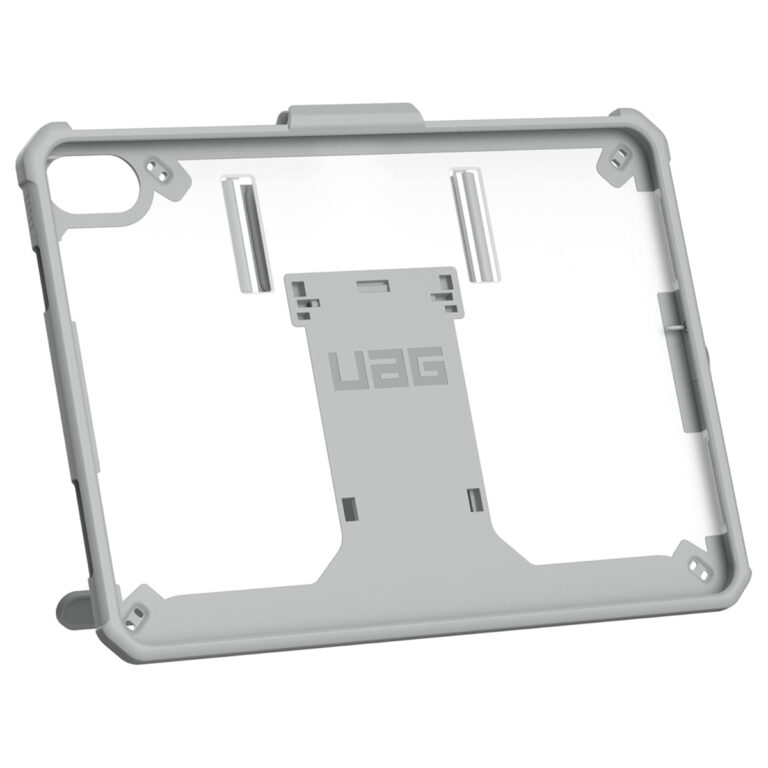 UAG Scout Healthcare backcover met stand en strap Apple iPad 11 (2025) 11 inch / iPad 10 (2022) 10.9 inch - Wit / Grijs - Afbeelding 5