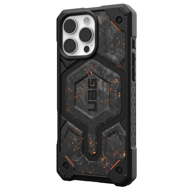 UAG Monarch Pro Backcover Apple iPhone 16 Pro Max - Forged Carbon - Afbeelding 6