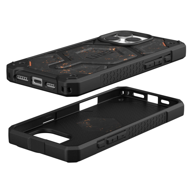 UAG Monarch Pro Backcover Apple iPhone 16 Pro Max - Forged Carbon - Afbeelding 5