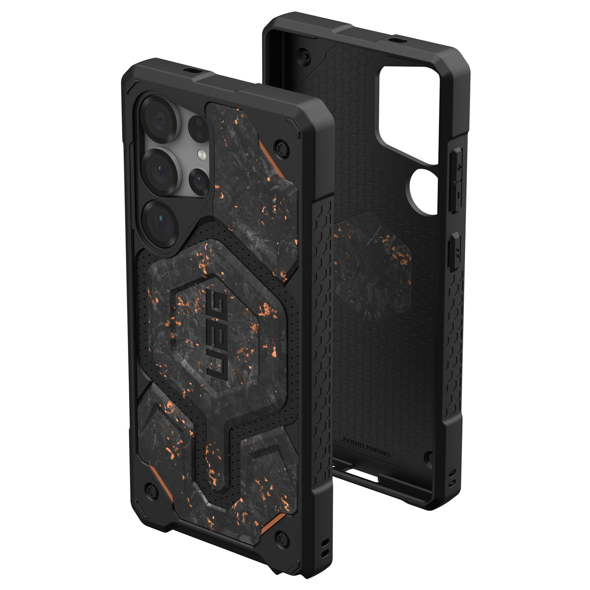 UAG Monarch Pro Backcover Samsung Galaxy S25 Ultra - Forged Carbon - Afbeelding 6