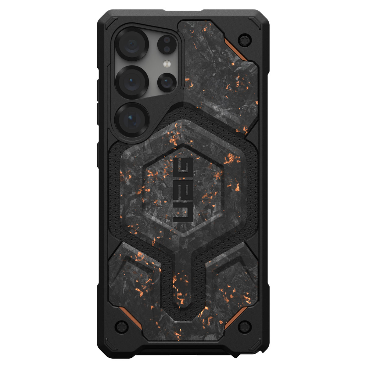 UAG Monarch Pro Backcover Samsung Galaxy S25 Ultra - Forged Carbon - Afbeelding 2