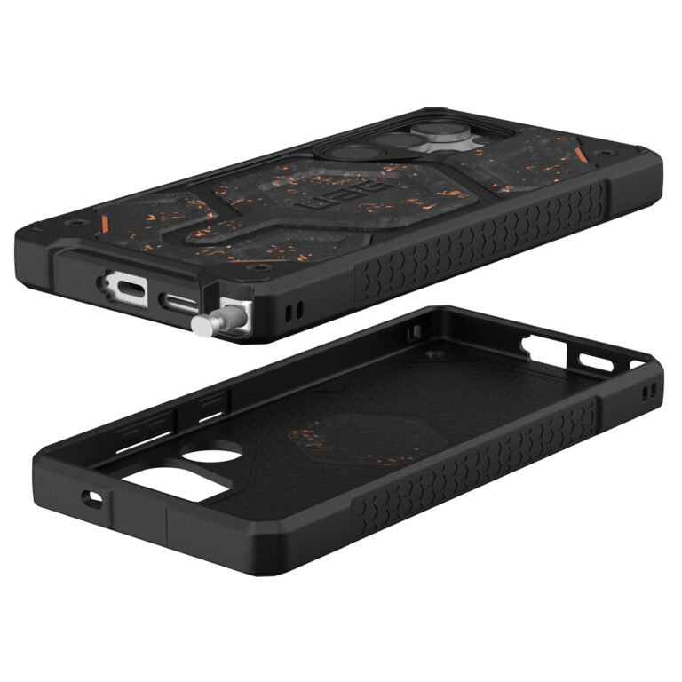 UAG Monarch Pro Backcover Samsung Galaxy S25 Ultra - Forged Carbon - Afbeelding 3