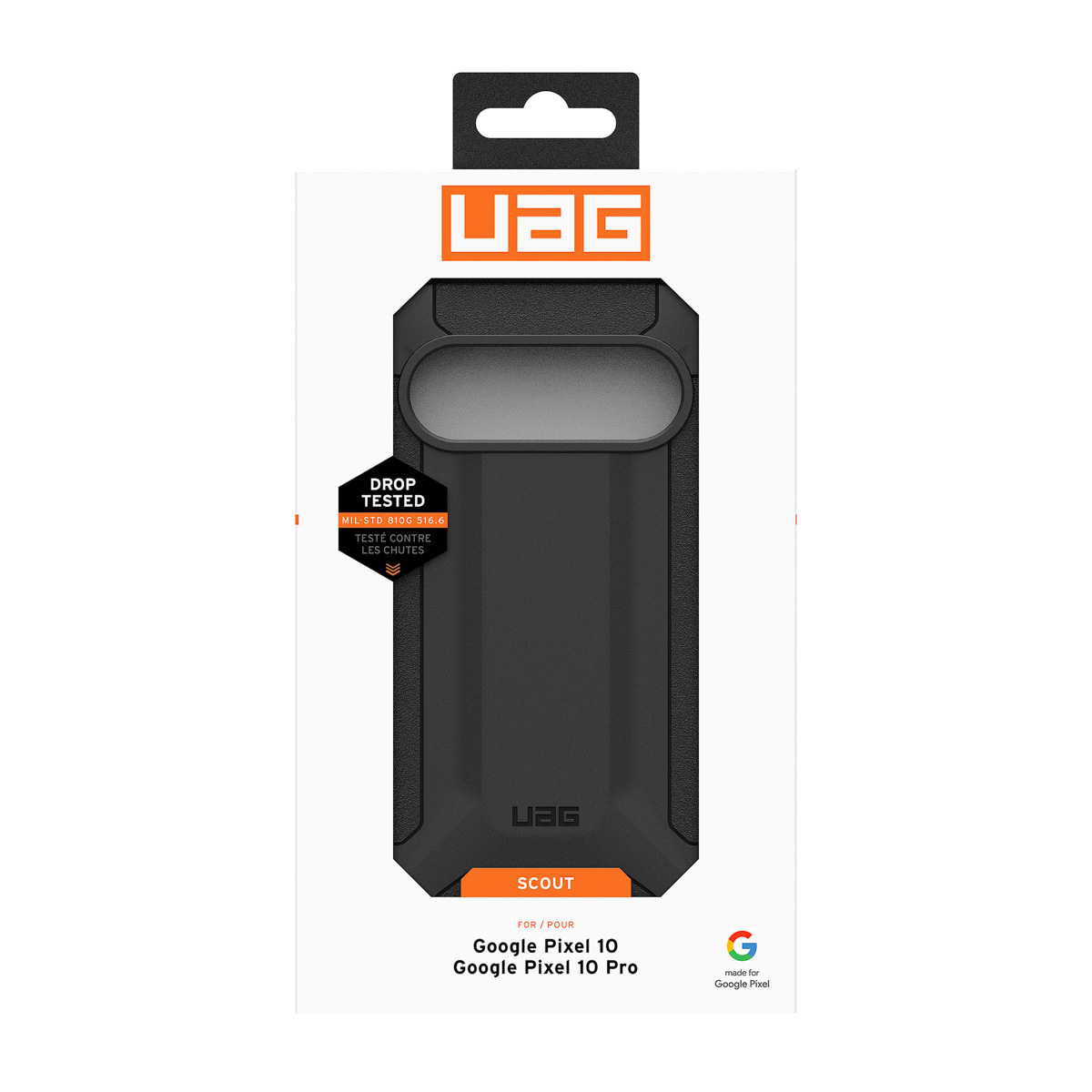 UAG Scout Backcover Google Pixel 10 / 10 Pro - Black - Afbeelding 8