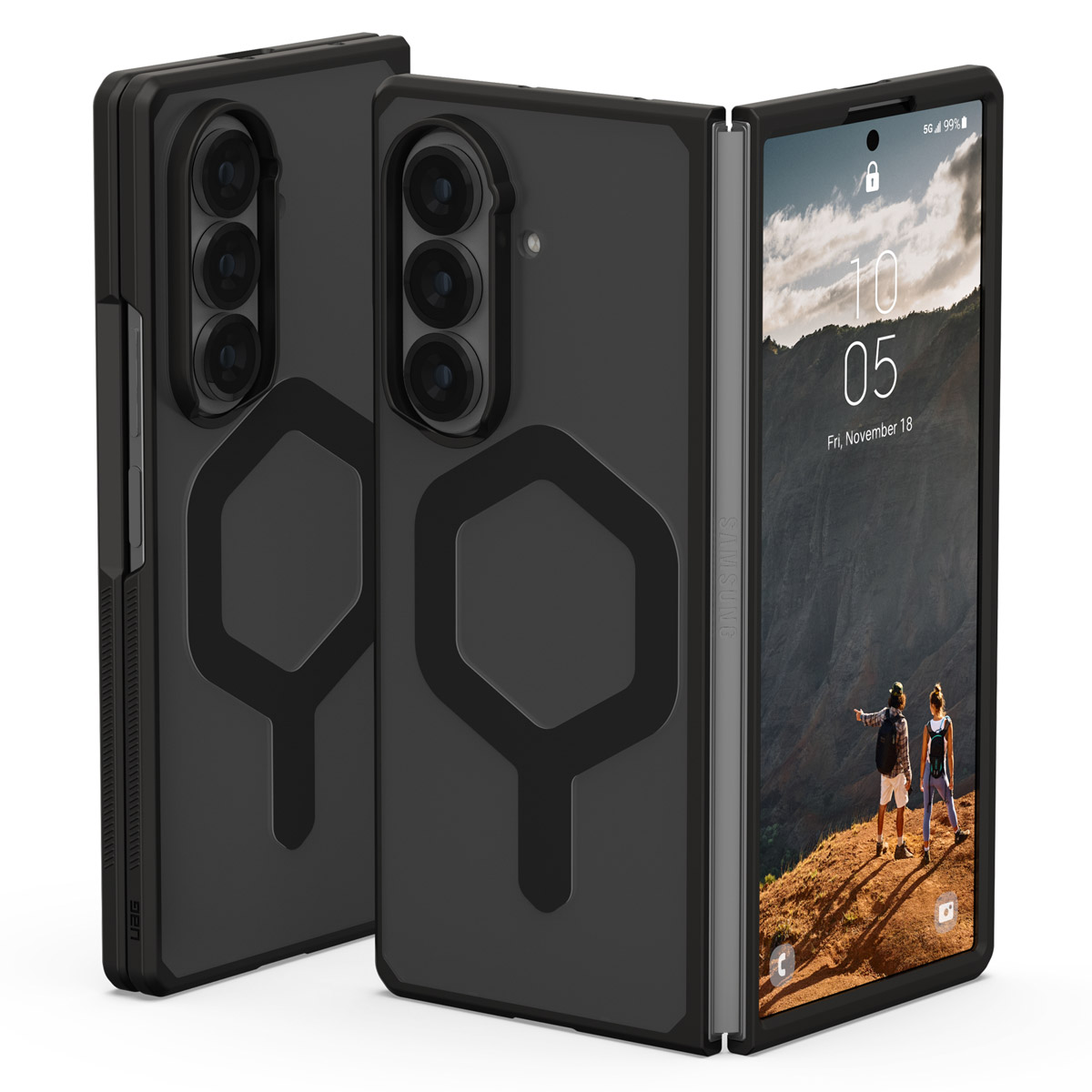 UAG [U] Mouve Backcover met MagSafe Samsung Galaxy Z Fold 7 – Ash