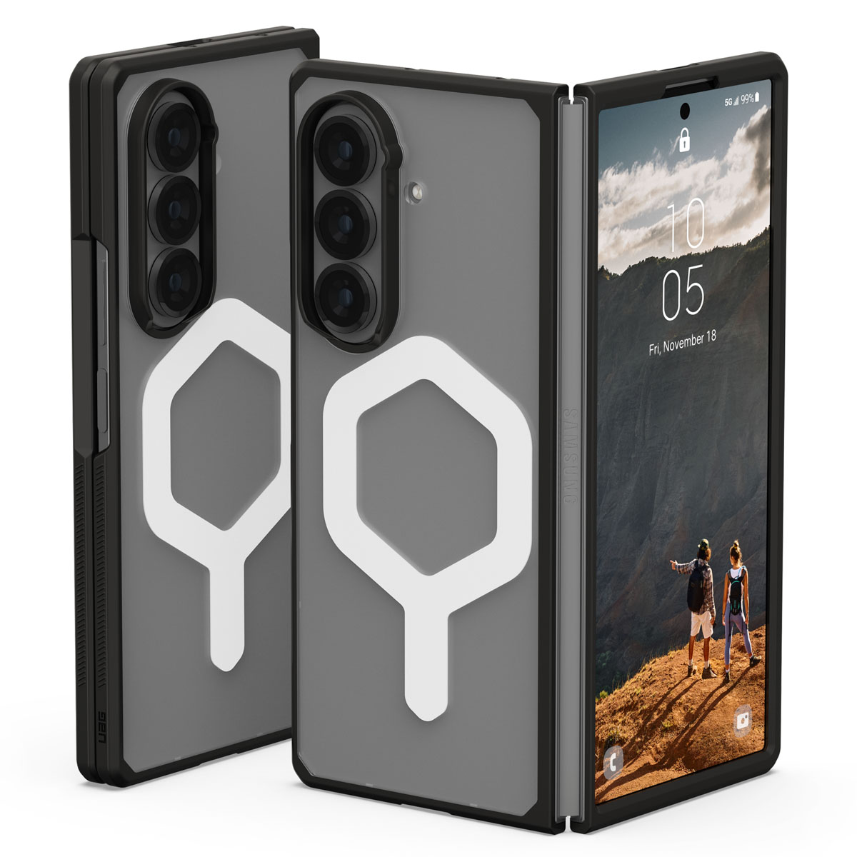 UAG [U] Mouve Backcover met MagSafe Samsung Galaxy Z Fold 7 – Ice