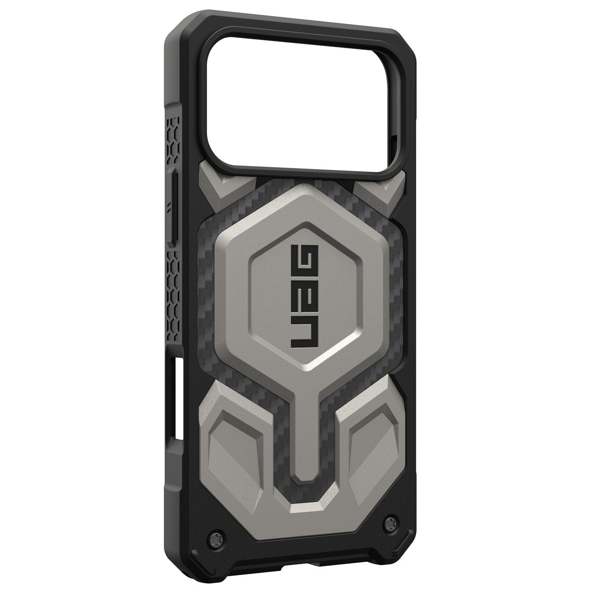 UAG Monarch Pro Backcover Apple iPhone 17 Pro - Titanium - Afbeelding 2