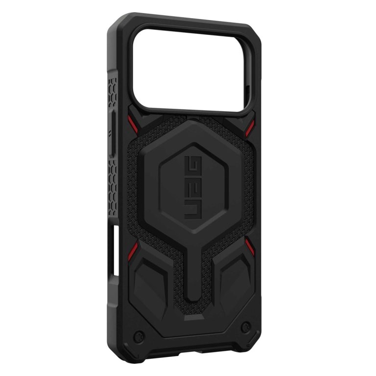 UAG Monarch Pro Backcover Apple iPhone 17 Pro - Kevlar Black - Afbeelding 2