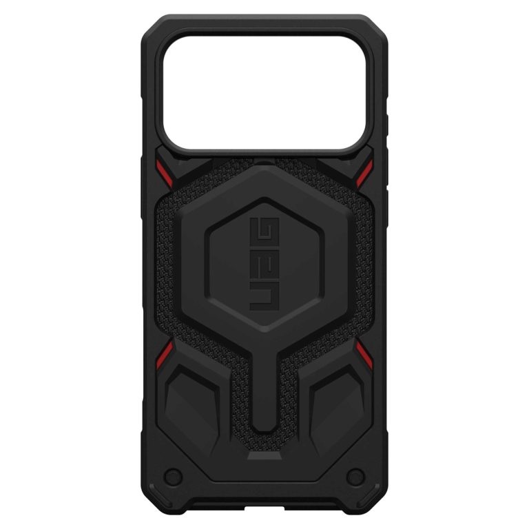 UAG Monarch Pro Backcover Apple iPhone 17 Pro - Kevlar Black - Afbeelding 3