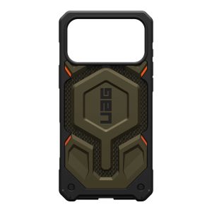 UAG Monarch Pro Backcover Apple iPhone 17 Pro - Kevlar Element Green