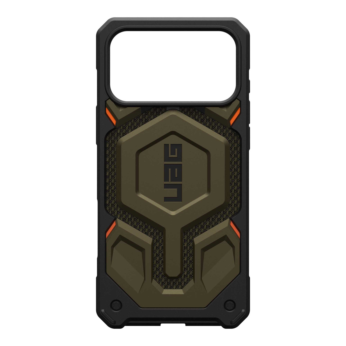 UAG Monarch Pro Backcover Apple iPhone 17 Pro - Kevlar Element Green