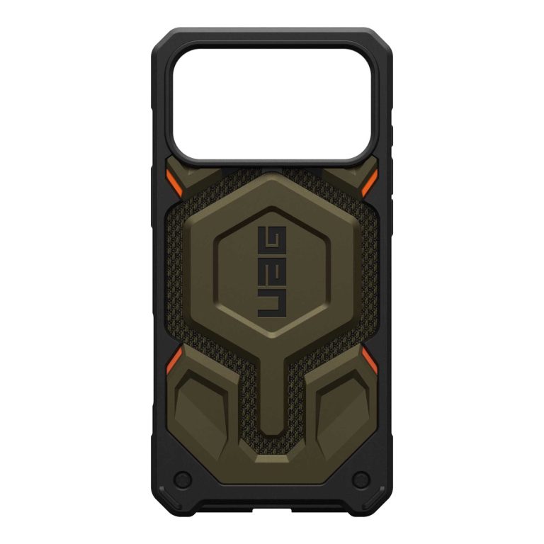 UAG Monarch Pro Backcover Apple iPhone 17 Pro - Kevlar Element Green