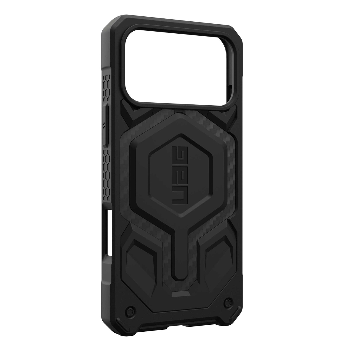 UAG Monarch Pro Backcover Apple iPhone 17 Pro - Carbon Fiber - Afbeelding 2