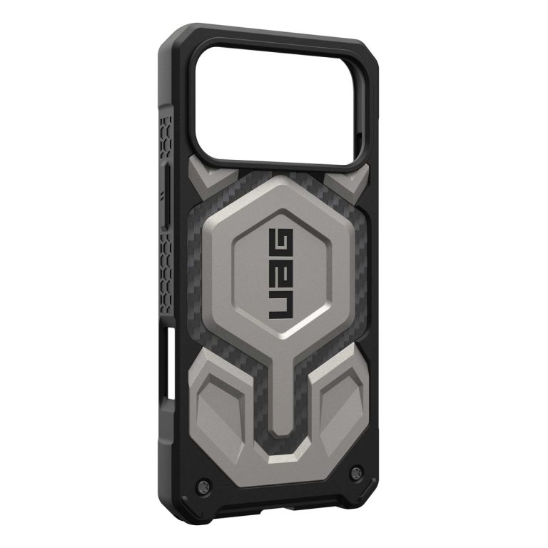 UAG Monarch Pro Backcover Apple iPhone 17 Pro Max - Titanium - Afbeelding 3