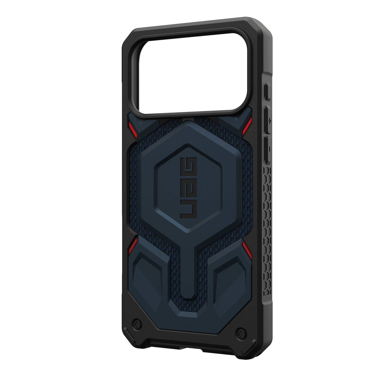 UAG Monarch Pro Backcover Apple iPhone 17 Pro Max - Kevlar Mallard - Afbeelding 3