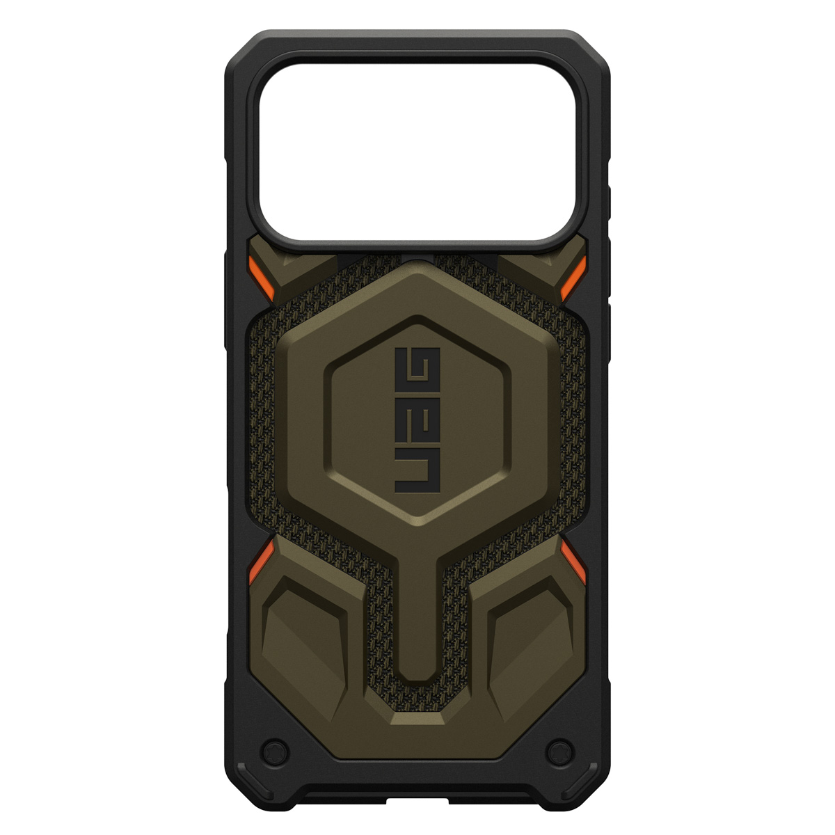 UAG Monarch Pro Backcover Apple iPhone 17 Pro Max – Kevlar Element Green