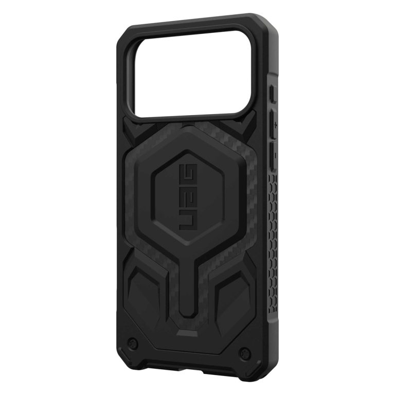 UAG Monarch Pro Backcover Apple iPhone 17 Pro Max - Carbon Fiber - Afbeelding 4