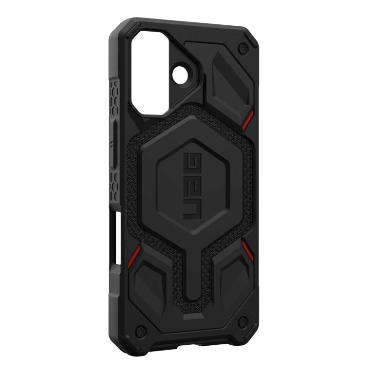 UAG Monarch Pro Backcover Apple iPhone 17 - Kevlar Black - Afbeelding 3