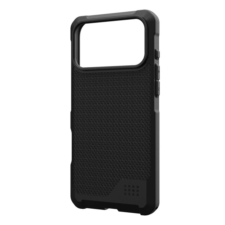 UAG Metropolis LT MagSafe Backcover Apple iPhone 17 Pro Max - Kevlar Black - Afbeelding 4