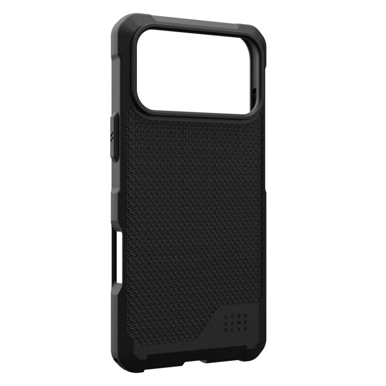 UAG Metropolis LT MagSafe Backcover Apple iPhone 17 Pro Max - Kevlar Black - Afbeelding 3