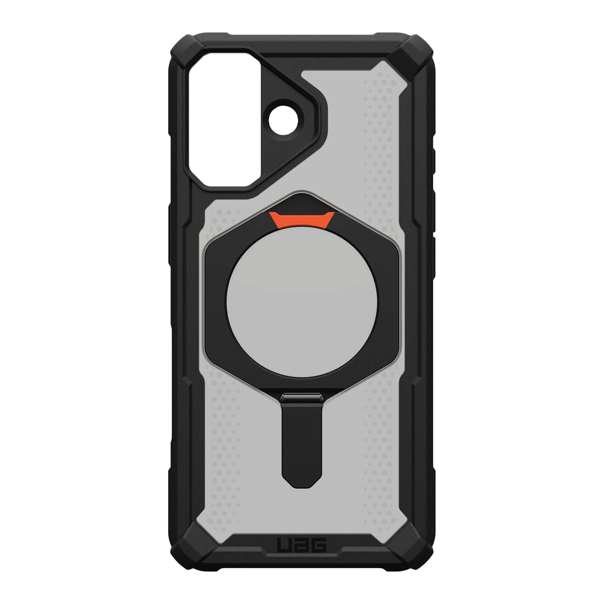UAG Plasma XTE Backcover MagSafe Apple iPhone 17 – Black Pop Orange