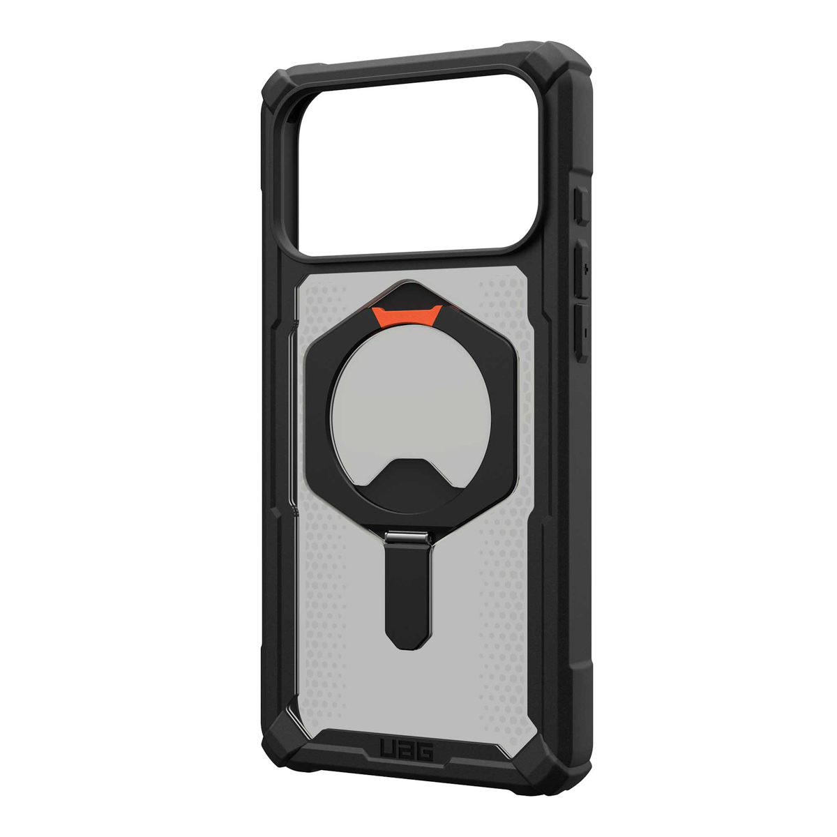 UAG Plasma XTE Backcover MagSafe Apple iPhone 17 Pro - Black Pop Orange - Afbeelding 3