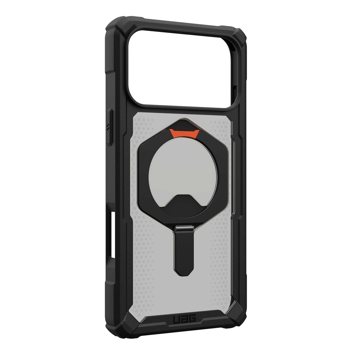 UAG Plasma XTE Backcover MagSafe Apple iPhone 17 Pro - Black Pop Orange - Afbeelding 2