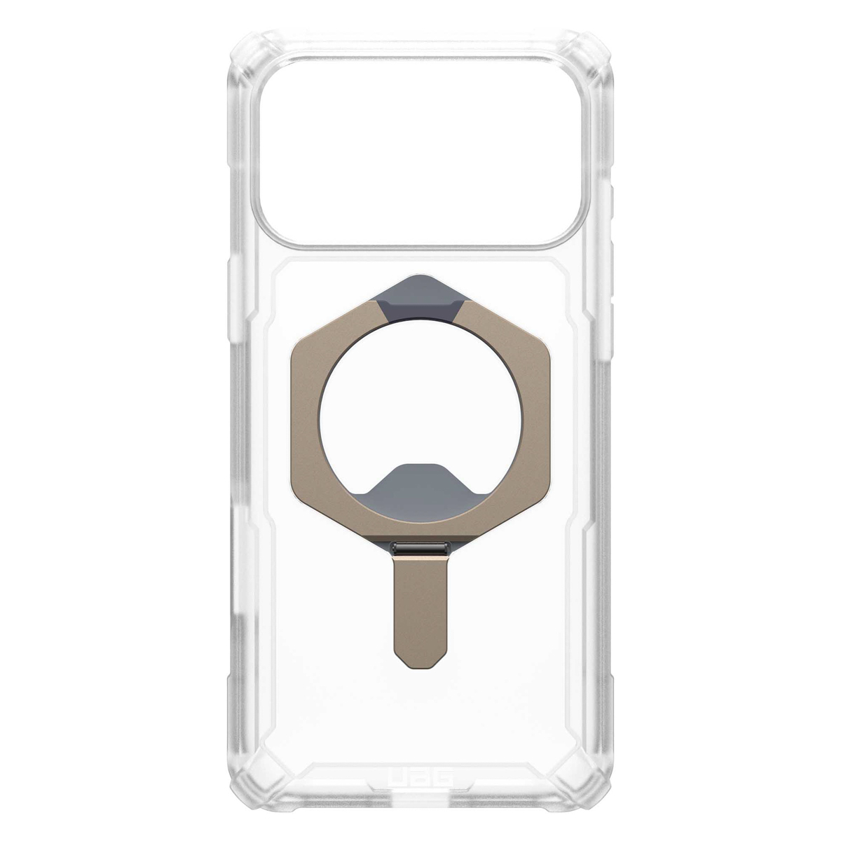 UAG Plasma XTE Backcover MagSafe Apple iPhone 17 Pro – Clear Titanium