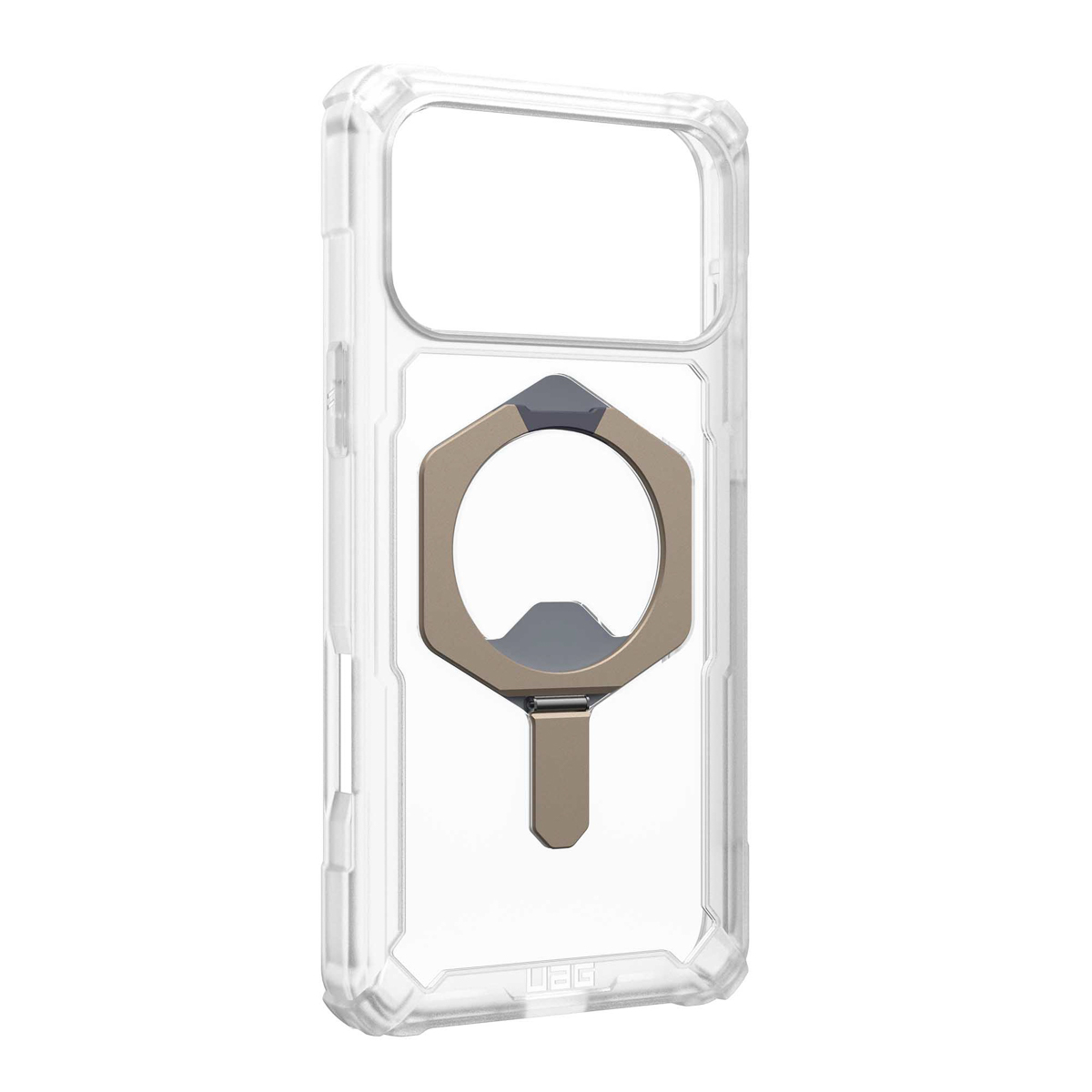 UAG Plasma XTE Backcover MagSafe Apple iPhone 17 Pro Max - Clear Titanium - Afbeelding 2