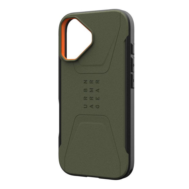UAG Civilian Backcover MagSafe Apple iPhone 17 - Olive Orange - Afbeelding 4