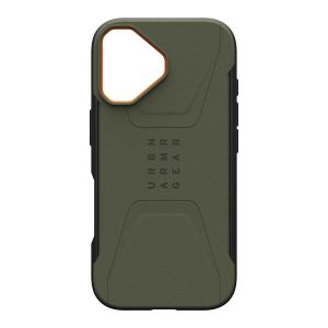 UAG Civilian Backcover MagSafe Apple iPhone 17 - Olive Orange