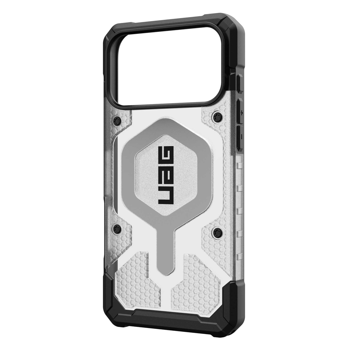 UAG Pathfinder Backcover MagSafe Apple iPhone 17 Pro - Ice / Silver - Afbeelding 3