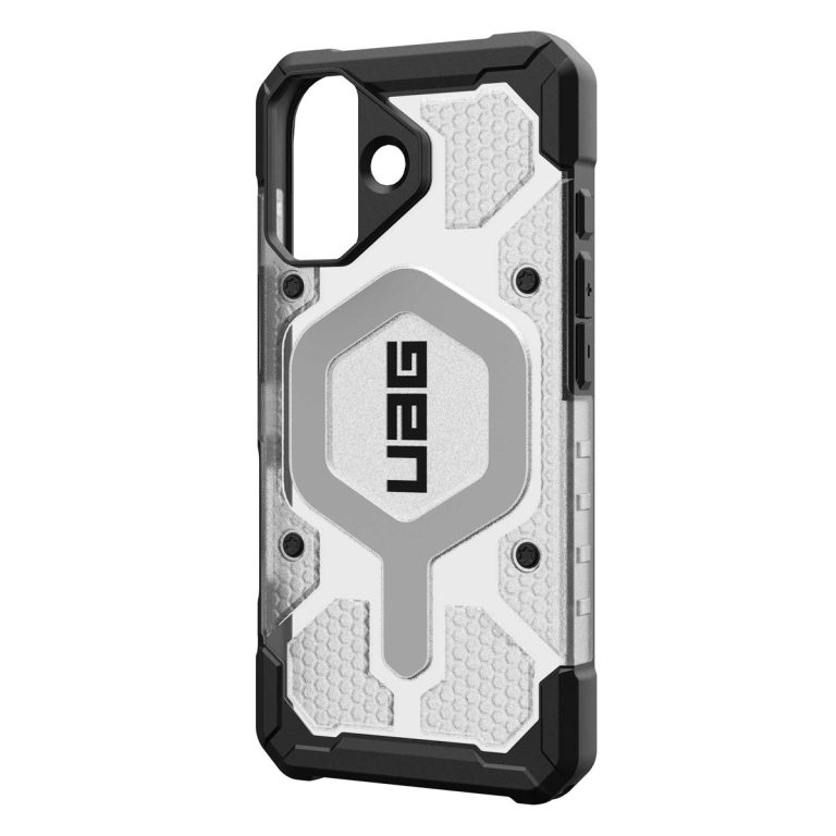 UAG Pathfinder Backcover MagSafe Apple iPhone 17 - Ice / Silver - Afbeelding 4