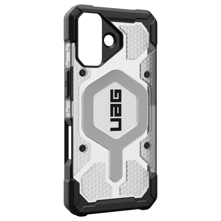 UAG Pathfinder Backcover MagSafe Apple iPhone 17 - Ice / Silver - Afbeelding 3