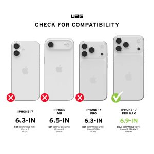 UAG Shield Plus Screenprotector Apple iPhone 17 Pro Max