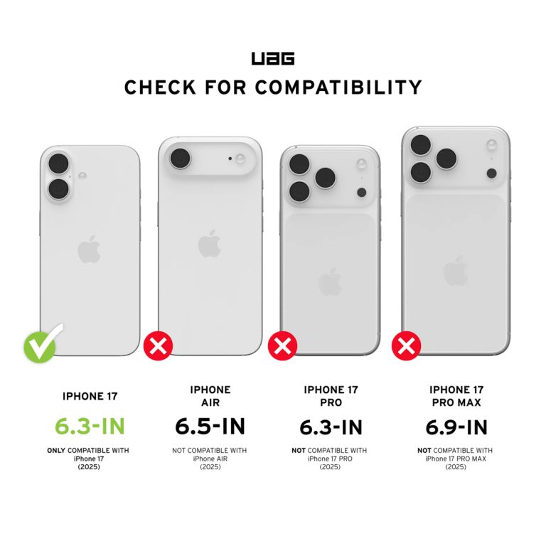 UAG Shield Plus Screenprotector Apple iPhone 17 - Afbeelding 3