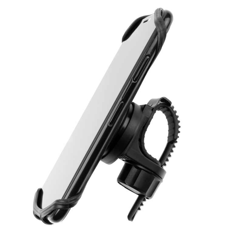 Fixed Bikee 2 - Telefoonhouder fiets - 360 graden draaibaar - Universeel - Zwart - Afbeelding 4